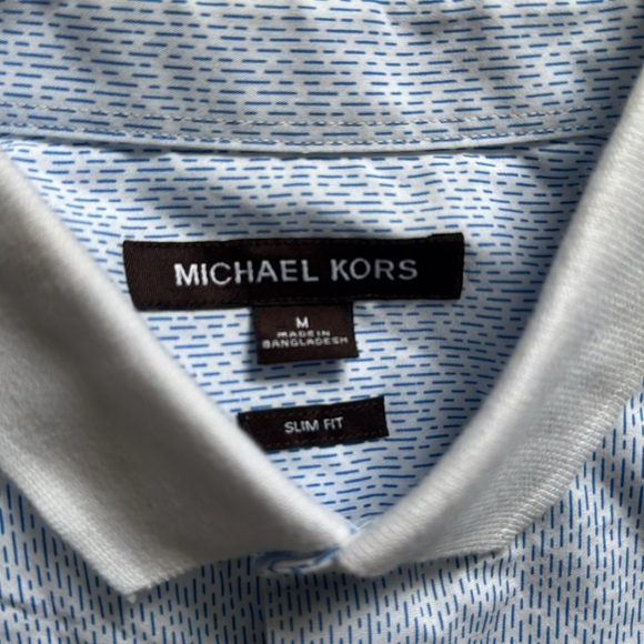 Michael Kors Button Up Short Sleeve Shirt - Picture 2 of 4